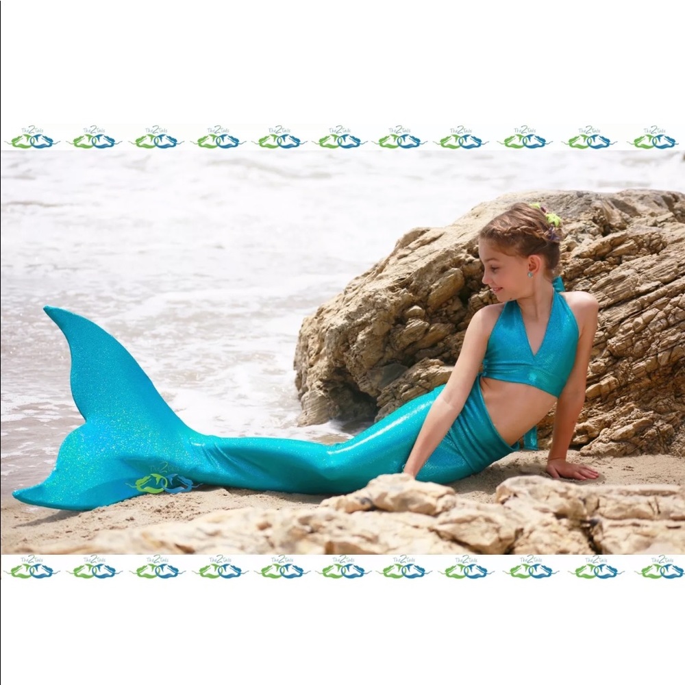 Auth The2Tails swimmable mermaid tail!